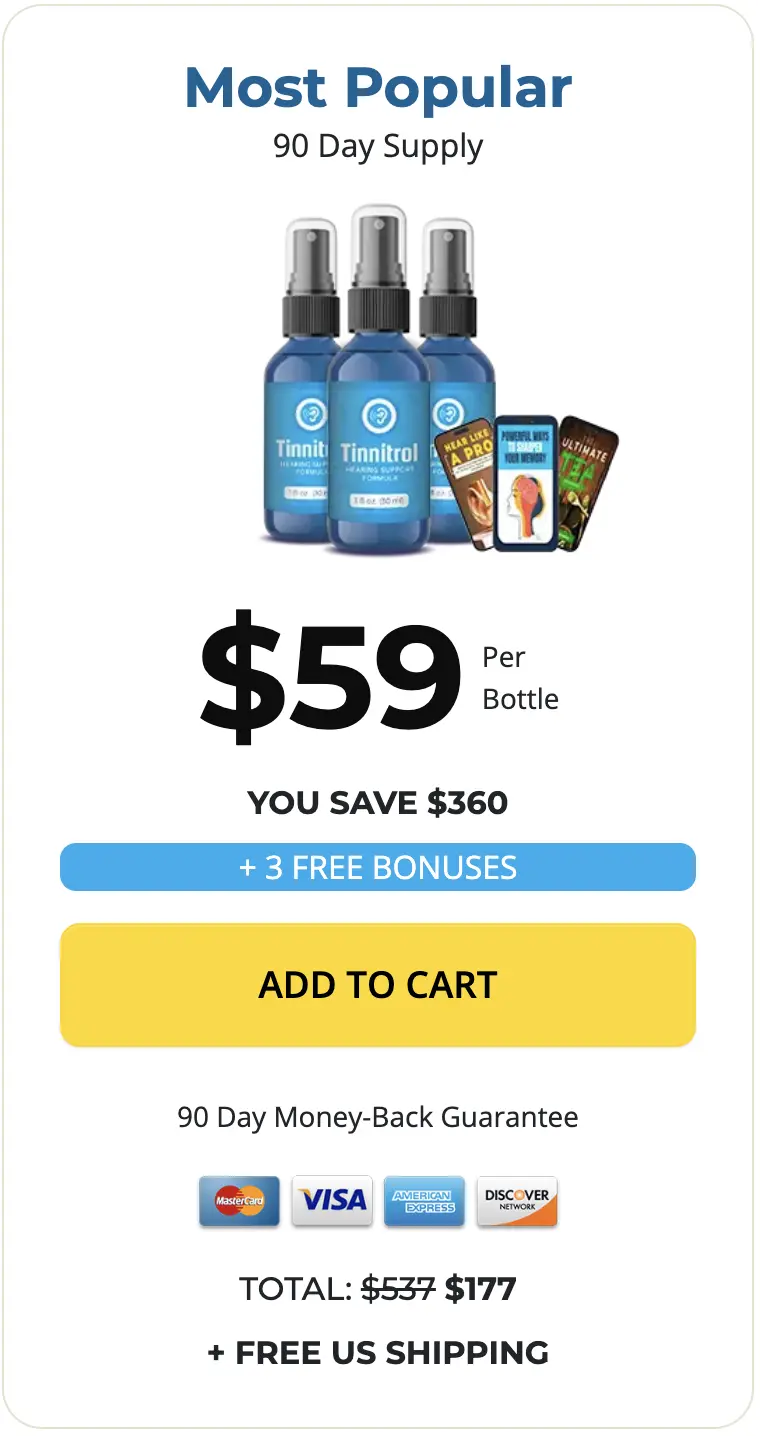 Tinnitrol tinnitrol three bottles order